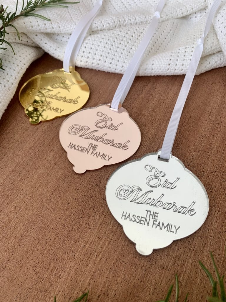 Perspex Tags Vintage Perspex Gift Tags - Kikki & Franki