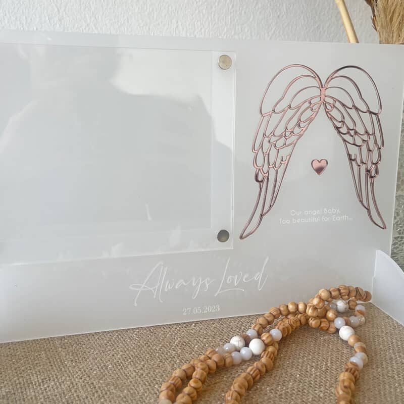 Angel Wings Photo Frame - Kikki & Franki